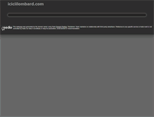Tablet Screenshot of iciciilombard.com